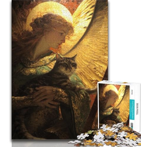 Gaston Bussieres Malpuzzle 1000 Teile für Teenager, Lernspiele, Heimdekoration, Geschenk für die ganze Familie (50x75cm) von LYXIANY