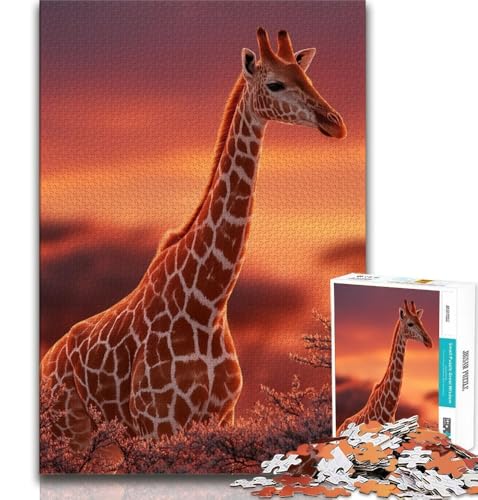 Giraffen-Puzzles für Erwachsene und Teenager, anspruchsvolles Spiel und Familienspiel, ganze Familie, 50x75cm Giraffen-Puzzles für Erwachsene und Teenager, anspruchsvolles Spiel und Familienspiel, ganze Familie, 50x75cm von LYXIANY