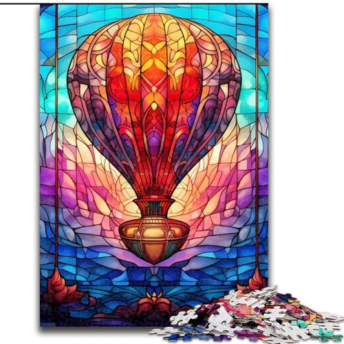 Heißluftballon-Puzzle, 1000 Teile, Papp-Puzzle für Erwachsene, interaktives Familienspiel, DIY-Heimdekoration, Gehirn-Herausforderung, Geschenk, 26x38cm Heißluftballon-Puzzle, 1000 Teile, Papp-Puzzle für Erwachsene, interaktives Familienspiel, DIY-Heimdekoration, Gehirn-Herausforderung, Geschenk, 26x38cm von LYXIANY