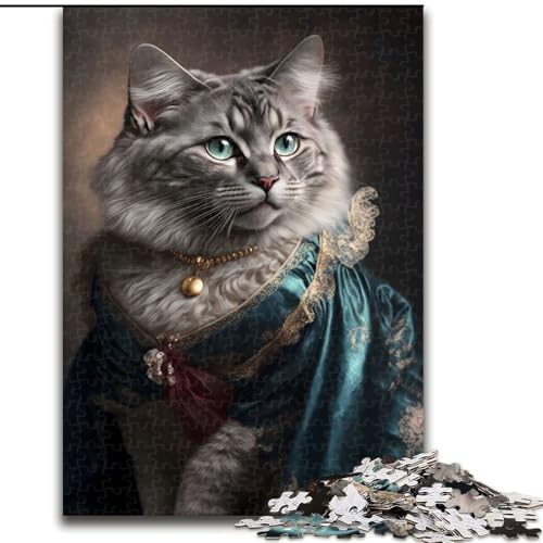 Herrliche, großartige Katzenpuzzles für 1000 Teile aus Holz, anspruchsvolles Denkspiel für Teenager, Spaß für den Spieleabend mit der Familie, Größe 50x75cm Herrliche, großartige Katzenpuzzles für 1000 Teile aus Holz, anspruchsvolles Denkspiel für Teenager, Spaß für den Spieleabend mit der Familie, Größe 50x75cm von LYXIANY