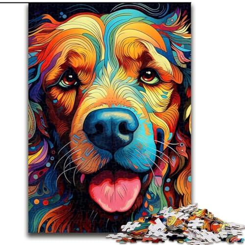 Hunde-Puzzle, 1000 Teile, für Erwachsene, anspruchsvolles Denkspiel für Teenager, Spaß für den Spieleabend mit der Familie, 26x38cm Hunde-Puzzle, 1000 Teile, für Erwachsene, anspruchsvolles Denkspiel für Teenager, Spaß für den Spieleabend mit der Familie, 26x38cm von LYXIANY
