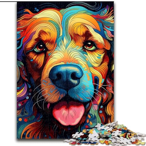Hunde-Puzzle, 1000 Teile, für Erwachsene, anspruchsvolles Denkspiel für Teenager, Spaß für den Spieleabend mit der Familie, 50x75cm Hunde-Puzzle, 1000 Teile, für Erwachsene, anspruchsvolles Denkspiel für Teenager, Spaß für den Spieleabend mit der Familie, 50x75cm von LYXIANY