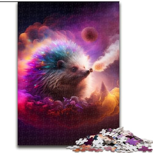 Igel-Nebel, 1000-teiliges Puzzle, anspruchsvolles Denkspiel, entspannendes Spielzeug für Teenager, Größe 50x75cm Igel-Nebel, 1000-teiliges Puzzle, anspruchsvolles Denkspiel, entspannendes Spielzeug für Teenager, Größe 50x75cm von LYXIANY