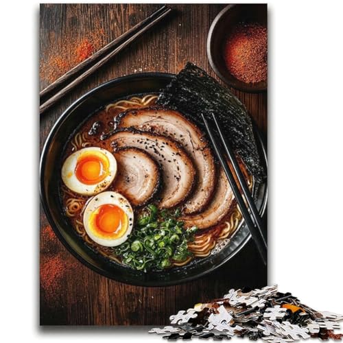 Japanische Küche Puzzles für Teenager, 1000 Puzzles, anspruchsvolles Spiel und Familienspiel, ganze Familie (38x52cm) von LYXIANY