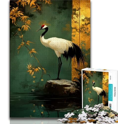 Japanische Landschaftsmalerei, 1000-teiliges Puzzle für Erwachsene und Jugendliche, entspannendes intellektuelles Lernspielzeug, Wichtelgeschenke (50x75cm) von LYXIANY