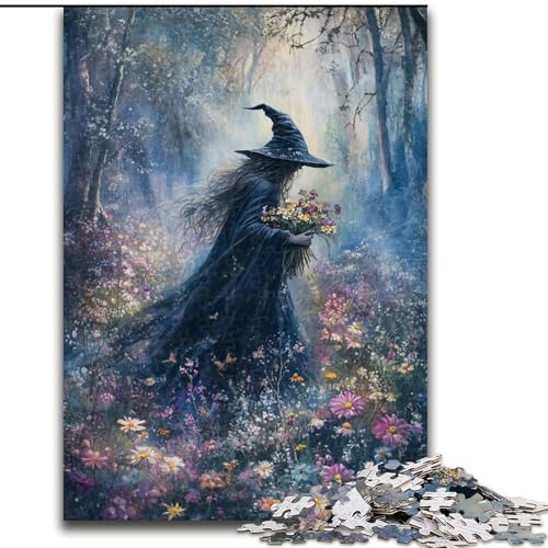 Jungle Wizard Puzzles für Teenager, 1000 Teile, Spielzeug, intellektuelles Spiel, Künstlersammlung, Bildende Kunst, 50x75cm Jungle Wizard Puzzles für Teenager, 1000 Teile, Spielzeug, intellektuelles Spiel, Künstlersammlung, Bildende Kunst, 50x75cm von LYXIANY