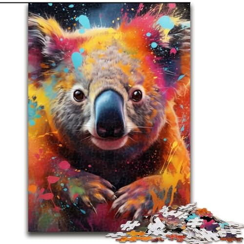 Koala-Puzzle 1000 Teile für Erwachsene, Papppuzzle für Erwachsene, anspruchsvolles Denkspiel für Teenager, Spaß für den Familienspieleabend, 26x38cm Koala-Puzzle 1000 Teile für Erwachsene, Papppuzzle für Erwachsene, anspruchsvolles Denkspiel für Teenager, Spaß für den Familienspieleabend, 26x38cm von LYXIANY