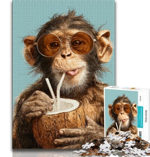 Kokosmilch in Einer Box, Puzzles für Teenager, 1000 Teile, Denksportspiel, Wanddekoration, einzigartige Geburtstags (75x50cm) von LYXIANY