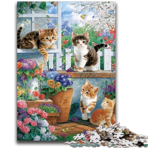 Löwenfamilie-Puzzles für Erwachsene und Teenager, Puzzle, Spielzeug, Lernspiele, Stressabbau, tolle Geschenke und Spielzeuge (50x75cm) von LYXIANY