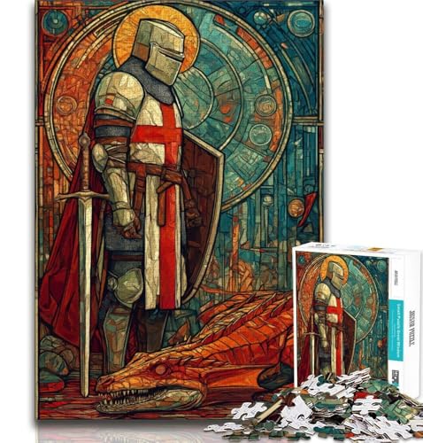 Majestätischer Ritter Puzzle für Erwachsene 1000 Teile Puzzle, Denkspiel Wanddekoration Einzigartige Geburtstags 50x75cm Majestätischer Ritter Puzzle für Erwachsene 1000 Teile Puzzle, Denkspiel Wanddekoration Einzigartige Geburtstags 50x75cm von LYXIANY