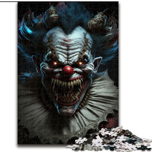 Monster-Puzzle, 1000 Teile, für Erwachsene, Kartonpuzzle, Geburtstage, Feiertage, am besten für Weihnachten, Größe 38x26cm von LYXIANY