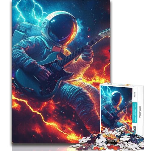 Musik-Astronauten-Puzzle für Erwachsene, 1000 Teile, anspruchsvolles Spielgeschenk, ganze Familie (50x75cm) von LYXIANY