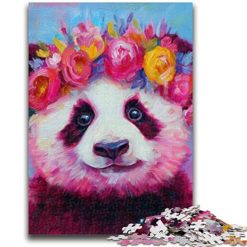 Panda-Mal-Puzzles für Erwachsene und Teenager, herausfordernd zu vervollständigen, Aber EIN lustiges und humorvolles Geburtstagsgeschenk, Geschenke, Wandkunst (50x75cm) von LYXIANY