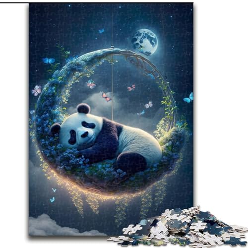 Panda Naps Puzzle 1000 Teile, pädagogisches Denkspiel, künstlerische Heim- und Bürodekoration, ab 14 Jahren, Größe 38x26cm Panda Naps Puzzle 1000 Teile, pädagogisches Denkspiel, künstlerische Heim- und Bürodekoration, ab 14 Jahren, Größe 38x26cm von LYXIANY