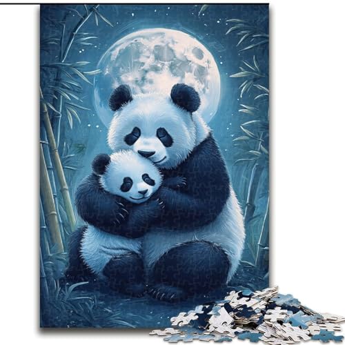 Panda-Puzzle für Erwachsene, 1000 Teile, lustige Spiele für die ganze Familie, Aktivitäten für zu Hause, Geburtstagsgeschenk, Reisegeschenk (Größe 50x75cm) von LYXIANY