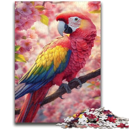 Papagei-Puzzle mit 1000 Teilen für Erwachsene und Jugendliche, Lernspielzeug, ganze Familie (50x75cm) von LYXIANY