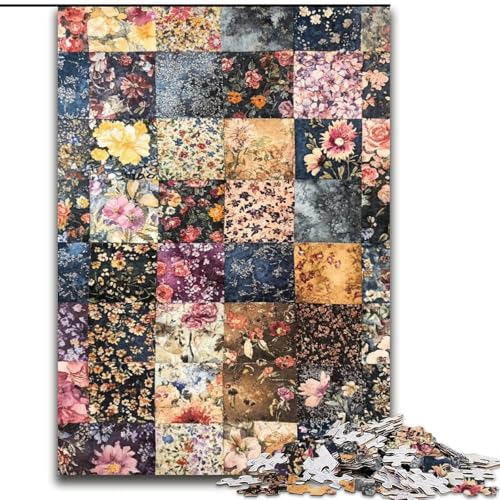 Pflanzenproben-Puzzle für Erwachsene, 1000, anspruchsvolles Spiel und Lernspiel für die ganze Familie zum Geburtstag, Weihnachten (50x75cm) von LYXIANY