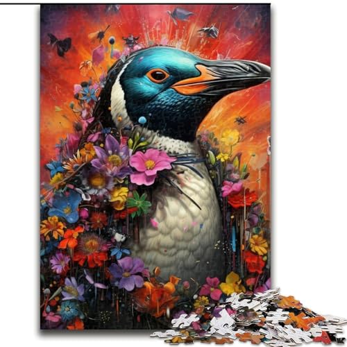 Pinguin-Puzzle 1000 Teile für Erwachsene, Papppuzzle für Erwachsene, anspruchsvolles Denkspiel für Teenager, Spaß für den Familienspieleabend, 26x38cm Pinguin-Puzzle 1000 Teile für Erwachsene, Papppuzzle für Erwachsene, anspruchsvolles Denkspiel für Teenager, Spaß für den Familienspieleabend, 26x38cm von LYXIANY