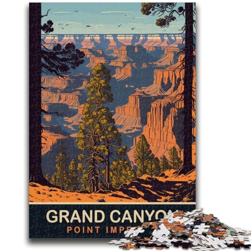 Point Imperial 1000-teiliges Puzzle für Erwachsene, Geschenke, anspruchsvolles Spiel und Familienspiel, Eltern-Kind-Interaktion, 1000 Teile (26x38cm) von LYXIANY