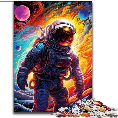 Puzzle 1000 Teile, Astronaut, 1000 Teile, Puzzle, Spielzeug, Geschenk, pädagogisches, intellektuelles, entspannendes Spaßspiel für die ganze Familie, 26x38cm Puzzle 1000 Teile, Astronaut, 1000 Teile, Puzzle, Spielzeug, Geschenk, pädagogisches, intellektuelles, entspannendes Spaßspiel für die ganze Familie, 26x38cm von LYXIANY