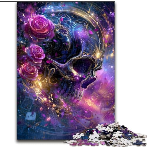 Puzzle 1000 Teile, Fantasie-Skelett-Puzzle aus Holz, Spaß für die ganze Familie, Basteln, perfekt für Geburtstage, Feiertage, Größe 50x75cm Puzzle 1000 Teile, Fantasie-Skelett-Puzzle aus Holz, Spaß für die ganze Familie, Basteln, perfekt für Geburtstage, Feiertage, Größe 50x75cm von LYXIANY