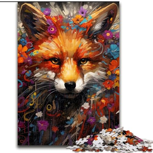 Puzzle 1000 Teile, Fantasy-Fuchs, 1000-teiliges Puzzle, Spielzeug, Geschenk, pädagogisches, intellektuelles, entspannendes Spaßspiel für die ganze Familie, 50x75cm Puzzle 1000 Teile, Fantasy-Fuchs, 1000-teiliges Puzzle, Spielzeug, Geschenk, pädagogisches, intellektuelles, entspannendes Spaßspiel für die ganze Familie, 50x75cm von LYXIANY