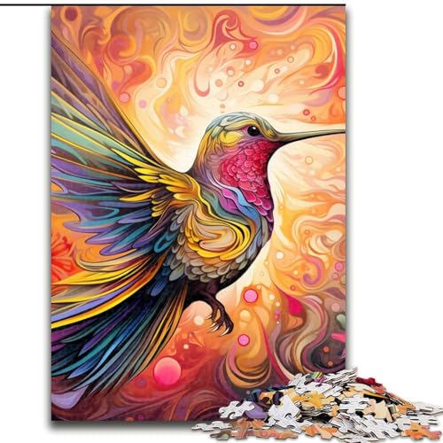 Puzzle 1000 Teile, Farbkolibri, Puzzle für Erwachsene, 1000 Teile, für Jugendliche, Lernspiele, Geschenke, 26x38cm Puzzle 1000 Teile, Farbkolibri, Puzzle für Erwachsene, 1000 Teile, für Jugendliche, Lernspiele, Geschenke, 26x38cm von LYXIANY