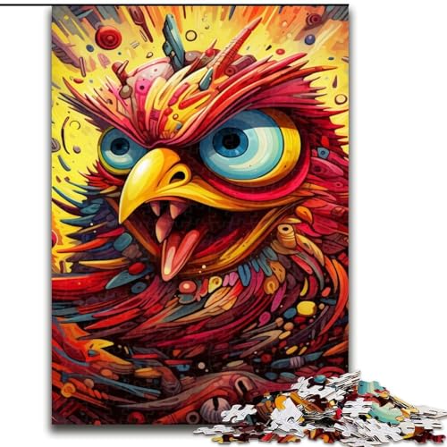 Puzzle 1000 Teile, Farbvogel, 1000 Teile, Puzzle, Spielzeug, Geschenk, pädagogisches, intellektuelles, entspannendes Spaßspiel für die ganze Familie, 50x75cm Puzzle 1000 Teile, Farbvogel, 1000 Teile, Puzzle, Spielzeug, Geschenk, pädagogisches, intellektuelles, entspannendes Spaßspiel für die ganze Familie, 50x75cm von LYXIANY