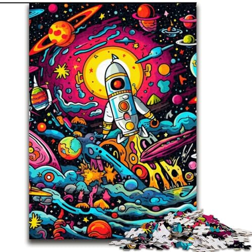 Puzzle 1000 Teile, Galaxie-Planet, 1000-teiliges Puzzle, Spielzeug, Geschenk, pädagogisches, intellektuelles, entspannendes Spaßspiel für die ganze Familie, 26x38cm Puzzle 1000 Teile, Galaxie-Planet, 1000-teiliges Puzzle, Spielzeug, Geschenk, pädagogisches, intellektuelles, entspannendes Spaßspiel für die ganze Familie, 26x38cm von LYXIANY