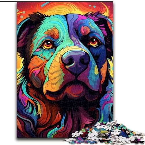 Puzzle 1000 Teile, Hund, 1000 Teile, Puzzle, Spielzeug, Geschenk, pädagogisches, intellektuelles, entspannendes, lustiges Familienspiel, 26x38cm Puzzle 1000 Teile, Hund, 1000 Teile, Puzzle, Spielzeug, Geschenk, pädagogisches, intellektuelles, entspannendes, lustiges Familienspiel, 26x38cm von LYXIANY