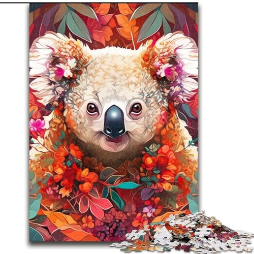 Puzzle 1000 Teile, Koala-Puzzle für Erwachsene, 1000 Teile, für Jugendliche, Lernspiele, Geschenke, 26x38cm Puzzle 1000 Teile, Koala-Puzzle für Erwachsene, 1000 Teile, für Jugendliche, Lernspiele, Geschenke, 26x38cm von LYXIANY