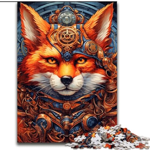 Puzzle 1000 Teile, Kriegerfuchs, Puzzle für Erwachsene, 1000 Teile, für Jugendliche, Lernspiele, Geschenke, 50x75cm Puzzle 1000 Teile, Kriegerfuchs, Puzzle für Erwachsene, 1000 Teile, für Jugendliche, Lernspiele, Geschenke, 50x75cm von LYXIANY