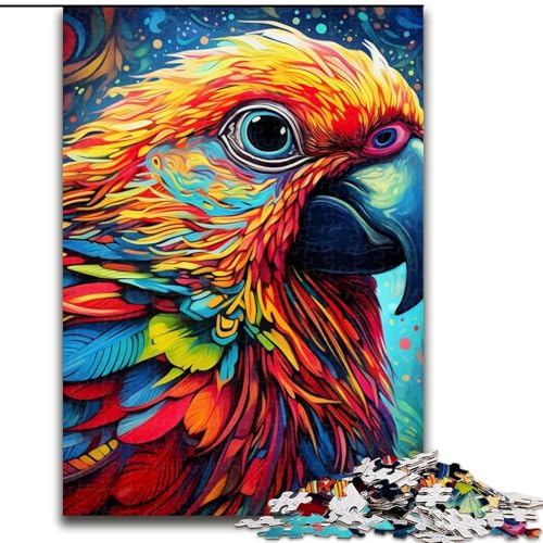Puzzle 1000 Teile, Papagei-Puzzle für Erwachsene, 1000 Teile, für Jugendliche, Lernspiele, Geschenke, 26x38cm Puzzle 1000 Teile, Papagei-Puzzle für Erwachsene, 1000 Teile, für Jugendliche, Lernspiele, Geschenke, 26x38cm von LYXIANY