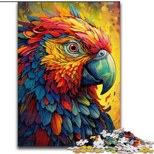 Puzzle 1000 Teile, Papagei-Puzzle für Erwachsene, 1000 Teile, für Jugendliche, Lernspiele, Geschenke, 26x38cm Puzzle 1000 Teile, Papagei-Puzzle für Erwachsene, 1000 Teile, für Jugendliche, Lernspiele, Geschenke, 26x38cm von LYXIANY