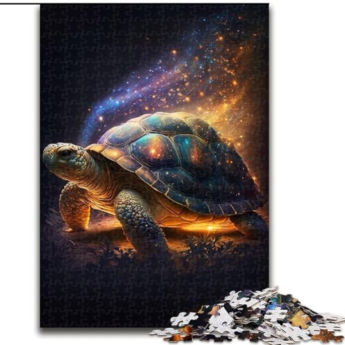 Puzzle 1000 Teile, Weltraumschildkröte, Holzpuzzle, interaktives Familienspiel, Denksportaufgabe, Lernspielzeug, Größe 50x75cm Puzzle 1000 Teile, Weltraumschildkröte, Holzpuzzle, interaktives Familienspiel, Denksportaufgabe, Lernspielzeug, Größe 50x75cm von LYXIANY