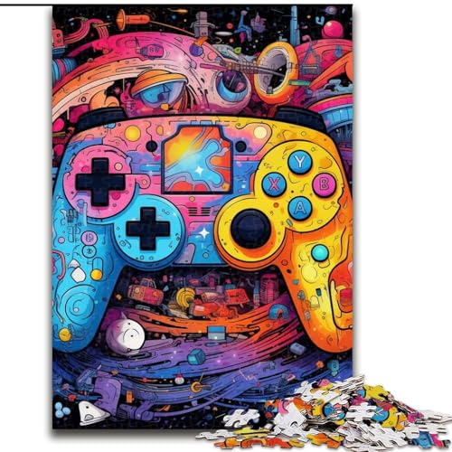 Puzzle 1000 Teile, buntes Spiel, 1000 Teile, Puzzle, Spielzeug, Geschenk, pädagogisches intellektuelles Dekomprimierungsspaß, Familienspiel, 26x38cm Puzzle 1000 Teile, buntes Spiel, 1000 Teile, Puzzle, Spielzeug, Geschenk, pädagogisches intellektuelles Dekomprimierungsspaß, Familienspiel, 26x38cm von LYXIANY