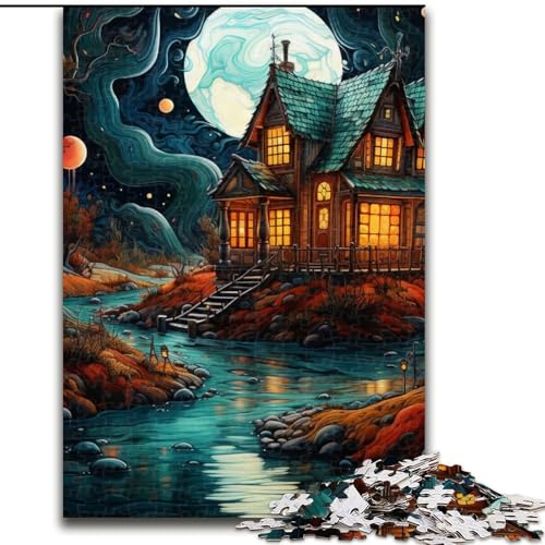 Puzzle 1000 Teile, farbenfrohes Spiel, anspruchsvolle Puzzles, 50x75cm, kompliziertes Design für Teenager, DIY-Dekor und gehirnfördernder Spaß Puzzle 1000 Teile, farbenfrohes Spiel, anspruchsvolle Puzzles, 50x75cm, kompliziertes Design für Teenager, DIY-Dekor und gehirnfördernder Spaß von LYXIANY