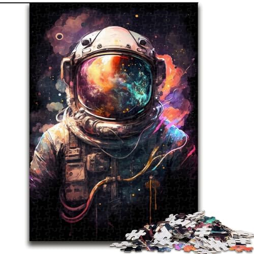 Puzzle 1000 Teile Astronauten-Holzpuzzle für Erwachsene, Größe 50x75cm, Denkspiel für Teenager und Familieninteraktion Puzzle 1000 Teile Astronauten-Holzpuzzle für Erwachsene, Größe 50x75cm, Denkspiel für Teenager und Familieninteraktion von LYXIANY