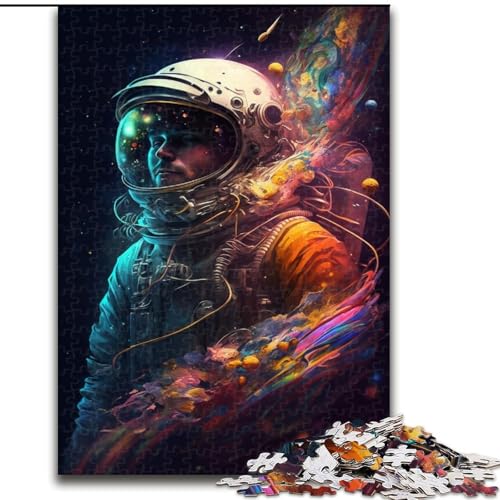Puzzle 1000 Teile Astronauten-Holzpuzzle für Erwachsene, Größe 50x75cm, Denkspiel für Teenager und Familieninteraktion Puzzle 1000 Teile Astronauten-Holzpuzzle für Erwachsene, Größe 50x75cm, Denkspiel für Teenager und Familieninteraktion von LYXIANY