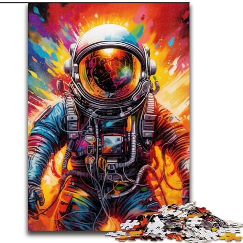 Puzzle 1000 Teile Astronauten-Puzzle, anspruchsvolles Denkspiel für Teenager, Spaß am Familienspielabend, 50x75cm Puzzle 1000 Teile Astronauten-Puzzle, anspruchsvolles Denkspiel für Teenager, Spaß am Familienspielabend, 50x75cm von LYXIANY