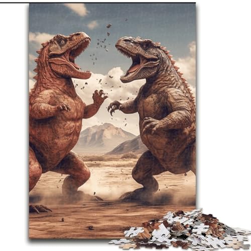 Puzzle 1000 Teile Dinosaurier-Puzzle für Erwachsene 1000 für Jugendliche Lernspiele Geschenke 26x38cm Puzzle 1000 Teile Dinosaurier-Puzzle für Erwachsene 1000 für Jugendliche Lernspiele Geschenke 26x38cm von LYXIANY