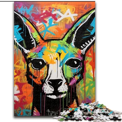 Puzzle 1000 Teile Graffiti-Malerei Wal Anspruchsvolle Puzzles Anspruchsvolles Denkspiel für Teenager, Spaß am Familienspielabend 50x75cm Puzzle 1000 Teile Graffiti-Malerei Wal Anspruchsvolle Puzzles Anspruchsvolles Denkspiel für Teenager, Spaß am Familienspielabend 50x75cm von LYXIANY
