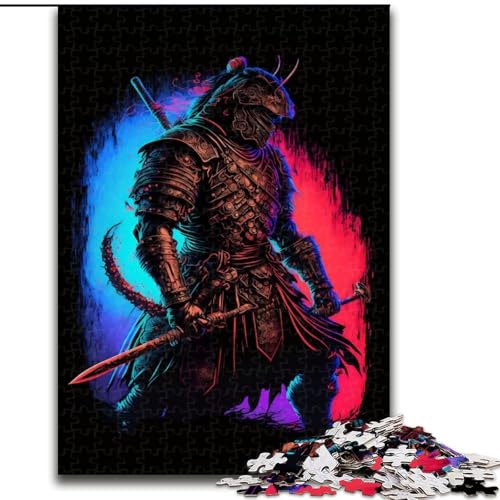 Puzzle 1000 Teile Neon Samurai Holzpuzzle Interaktives Familienspiel, Denksportaufgabe, Lernspielzeug Größe 50x75cm Puzzle 1000 Teile Neon Samurai Holzpuzzle Interaktives Familienspiel, Denksportaufgabe, Lernspielzeug Größe 50x75cm von LYXIANY