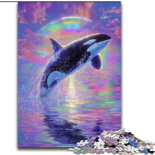 Puzzle 1000 Teile Traumwal-Puzzle aus Karton, Weihnachten, Halloween, Ostern, Neujahr, Größe 26X38cm von LYXIANY