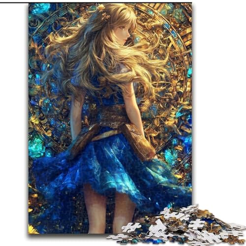 Puzzle 1000 Teile für Erwachsene, Anime-Mädchen, ab 14 Jahren, anspruchsvolles Spiel als Geschenk für die ganze Familie und Freunde (Größe 26x38cm) von LYXIANY
