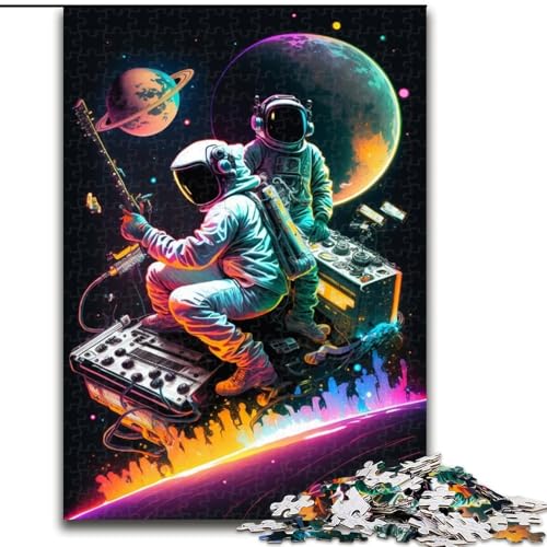 Puzzle 1000 Teile für Erwachsene, Astronaut, 1000 Teile Puzzle für Erwachsene, anspruchsvolles DIY-Denkspiel für Teenager, Größe 50x75cm von LYXIANY