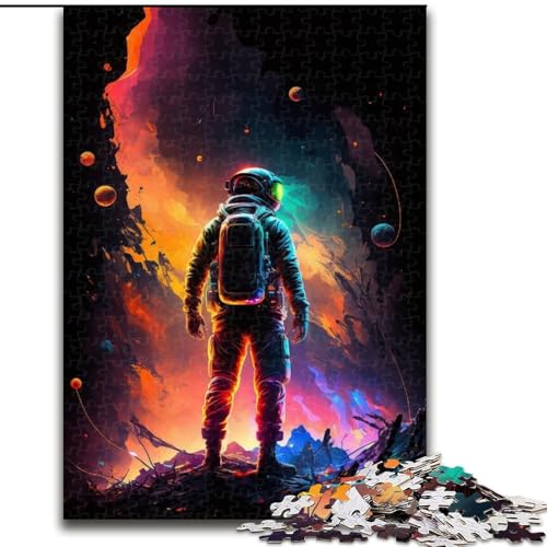 Puzzle 1000 Teile für Erwachsene, Astronauten-Holzpuzzle, interaktives Familienspiel, Denksportaufgabe, Lernspielzeug, Größe 50x75cm Puzzle 1000 Teile für Erwachsene, Astronauten-Holzpuzzle, interaktives Familienspiel, Denksportaufgabe, Lernspielzeug, Größe 50x75cm von LYXIANY
