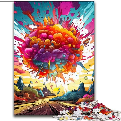 Puzzle 1000 Teile für Erwachsene, Bunte Explosionspuzzles für Erwachsene, Geburtstagsgeschenkidee, anspruchsvolles Denkspiel, 50x75cm Puzzle 1000 Teile für Erwachsene, Bunte Explosionspuzzles für Erwachsene, Geburtstagsgeschenkidee, anspruchsvolles Denkspiel, 50x75cm von LYXIANY