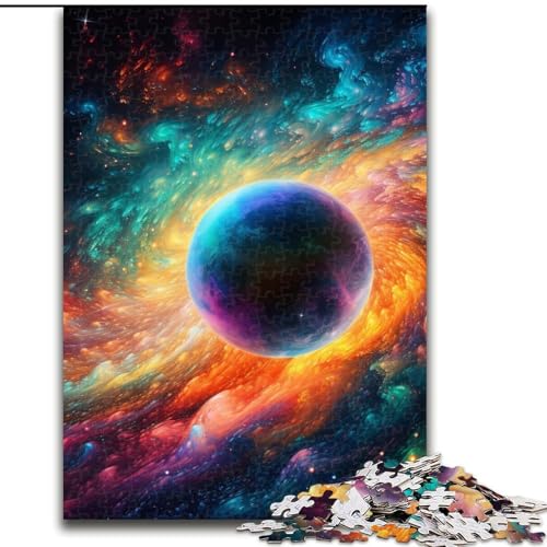 Puzzle 1000 Teile für Erwachsene, Bunte Planeten-Puzzles für Erwachsene, Geburtstagsgeschenkidee, anspruchsvolles Denkspiel, 26x38cm Puzzle 1000 Teile für Erwachsene, Bunte Planeten-Puzzles für Erwachsene, Geburtstagsgeschenkidee, anspruchsvolles Denkspiel, 26x38cm von LYXIANY