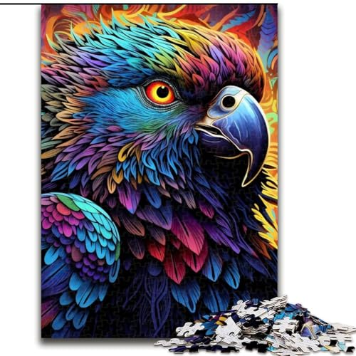 Puzzle 1000 Teile für Erwachsene, Bunter Papagei, Unmögliches Puzzle für Erwachsene, 50x75cm, Denksportaufgabe, Spiel für Erwachsene, interaktive Familienaktivität Puzzle 1000 Teile für Erwachsene, Bunter Papagei, Unmögliches Puzzle für Erwachsene, 50x75cm, Denksportaufgabe, Spiel für Erwachsene, interaktive Familienaktivität von LYXIANY